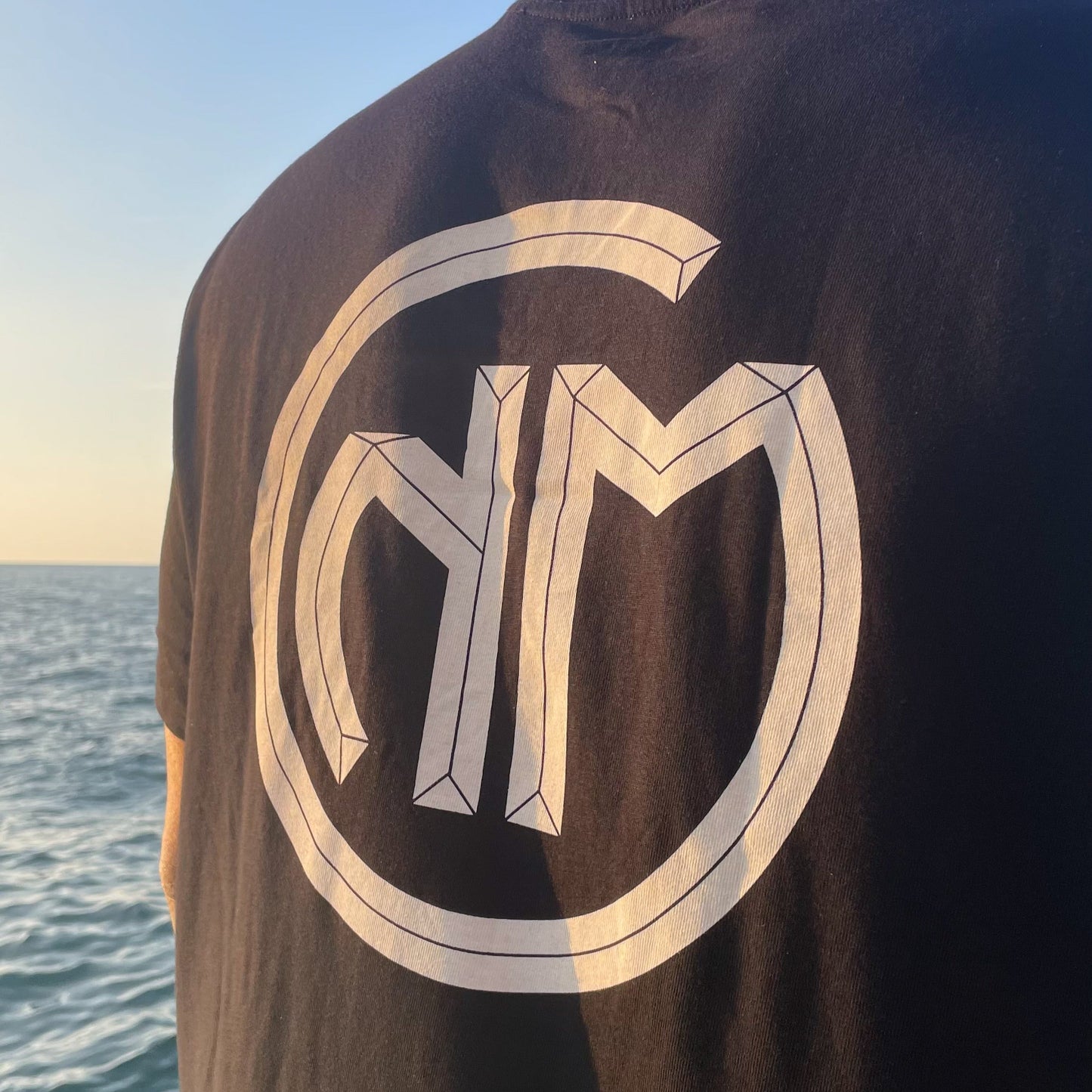 T-shirt Goudron x CNM (logo rond)
