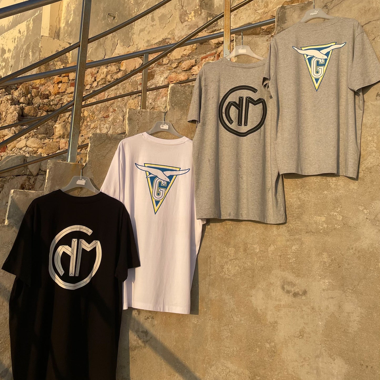 T-shirt Goudron x CNM (logo rond)