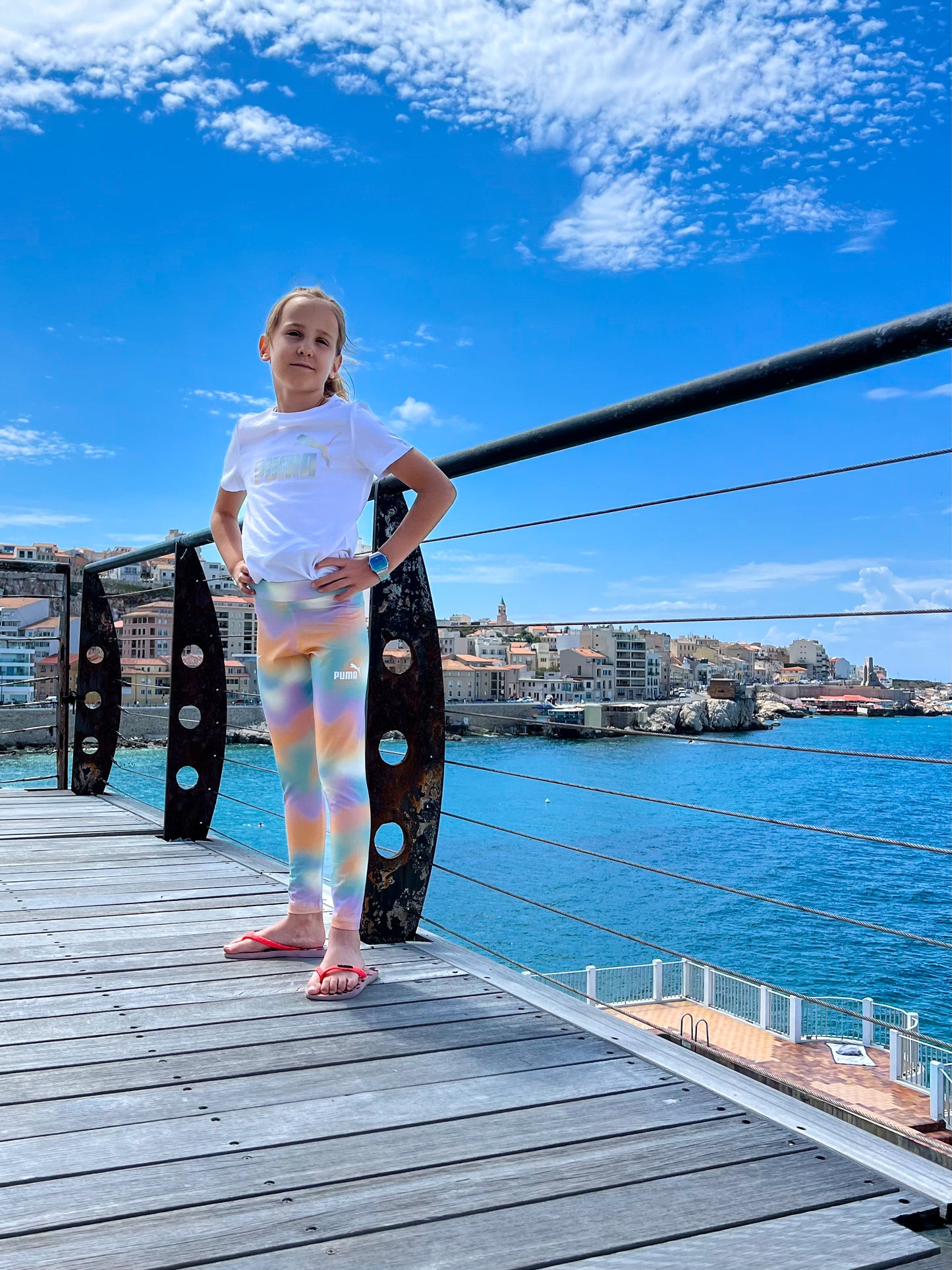 Legging fille multi, CNM x PUMA