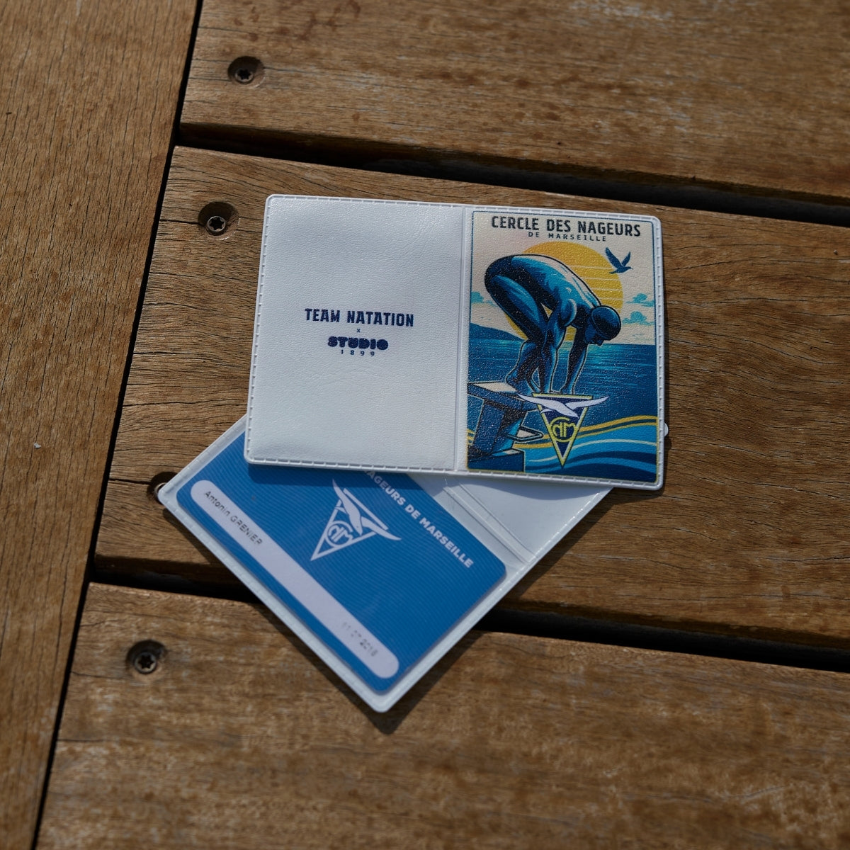 Porte Carte Cercle des Nageurs