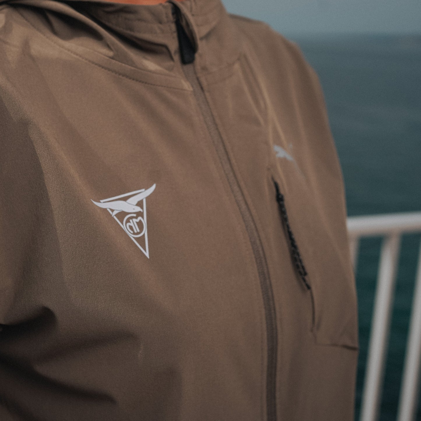 Veste à Capuche Zippé vert kaki, PUMA X CNM - Unisexe