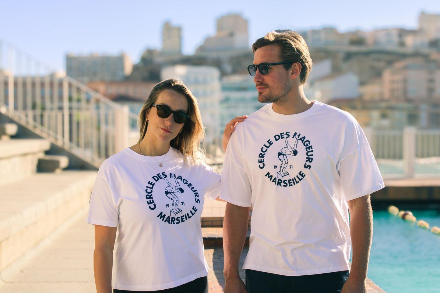 TSHIRT ML - AMERICAN VINTAGE x CERCLE DES NAGEURS