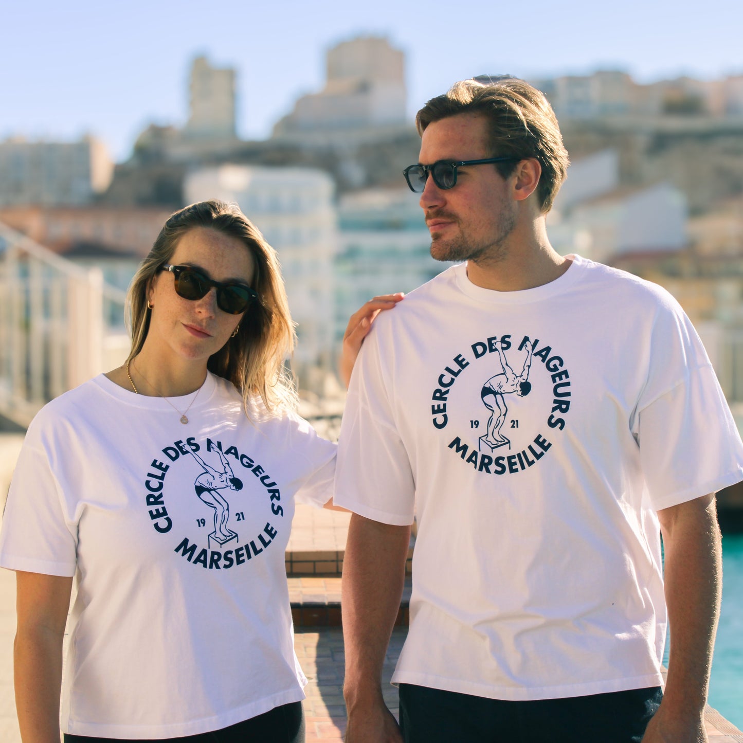 TSHIRT ML - AMERICAN VINTAGE x CERCLE DES NAGEURS