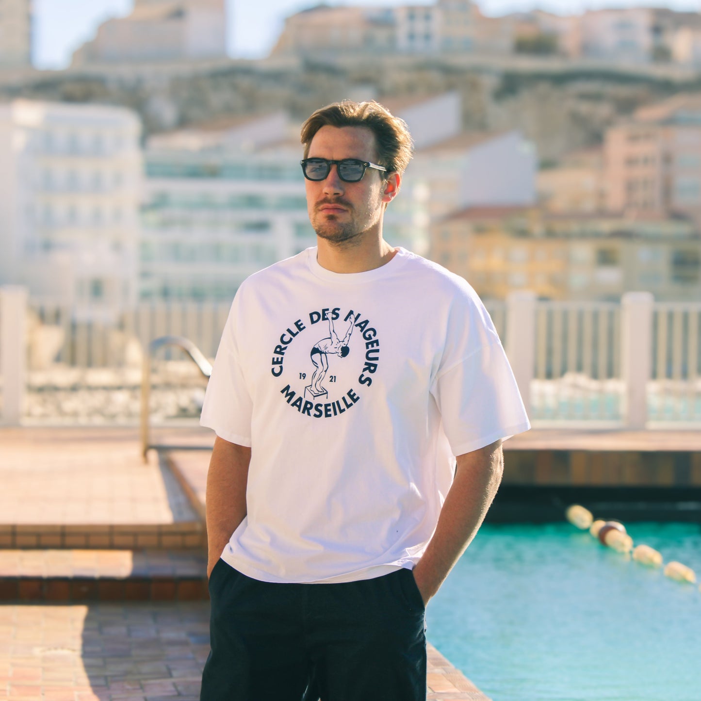 TSHIRT ML - AMERICAN VINTAGE x CERCLE DES NAGEURS