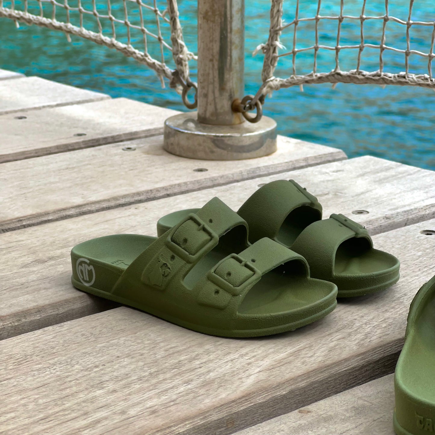 Sandales Kaki Cacatoès x CNM