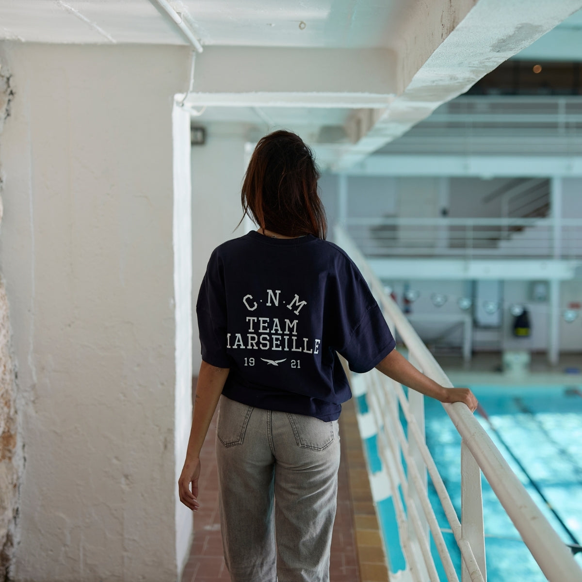 T-shirt American Vintage “Collège”