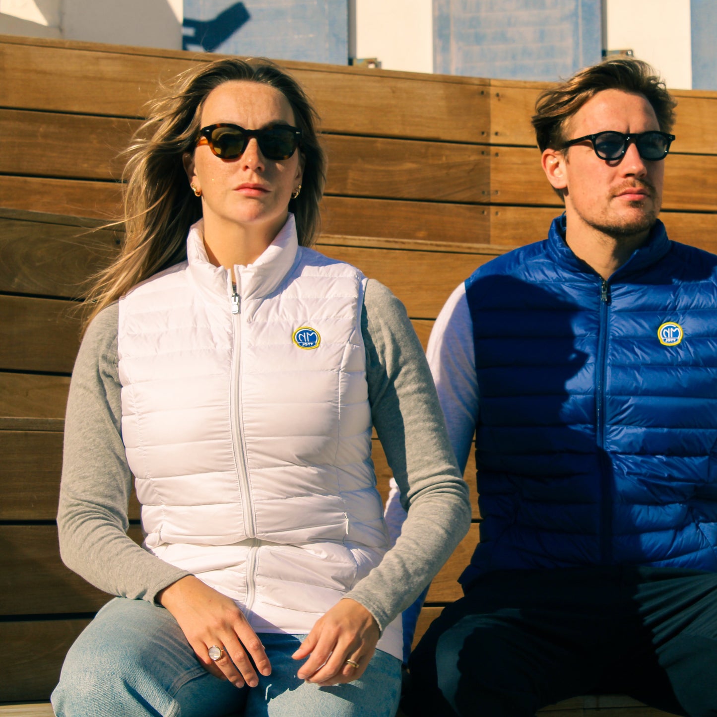 veste sans mache adulte femme blanche CNMarseille col rond haud