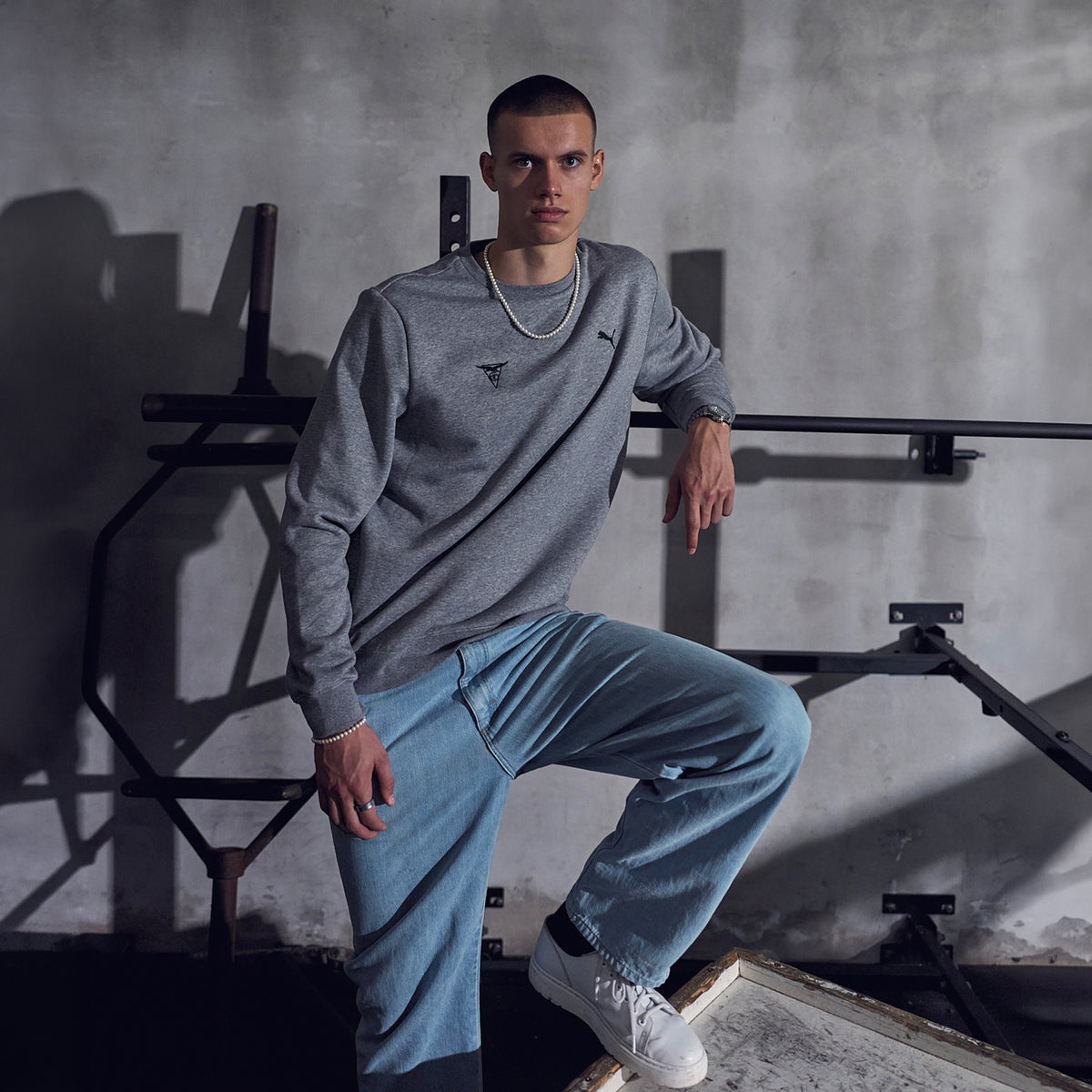 Sweat col rond PUMA x CNM - Unisexe