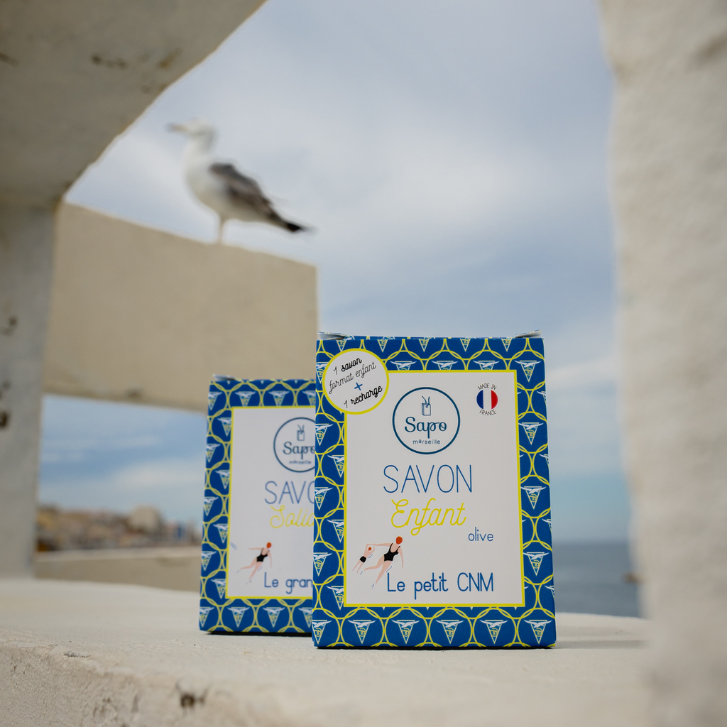 Savon solide "Le Petit Olive", Sapo x CNM