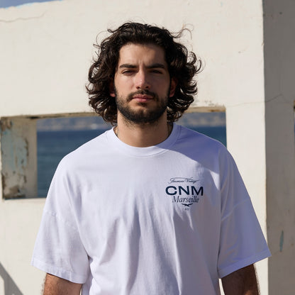 T-shirt American Vintage "TEAM" Cercle des Nageurs de Marseille