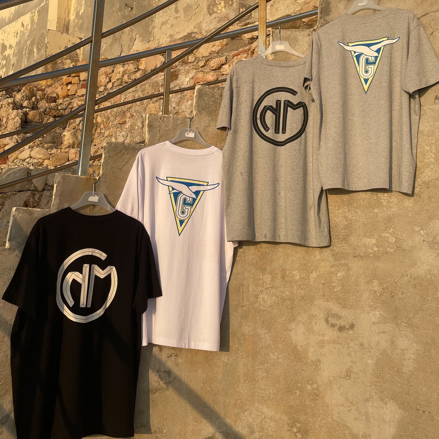 T-shirt Goudron x CNM (logo triangle)
