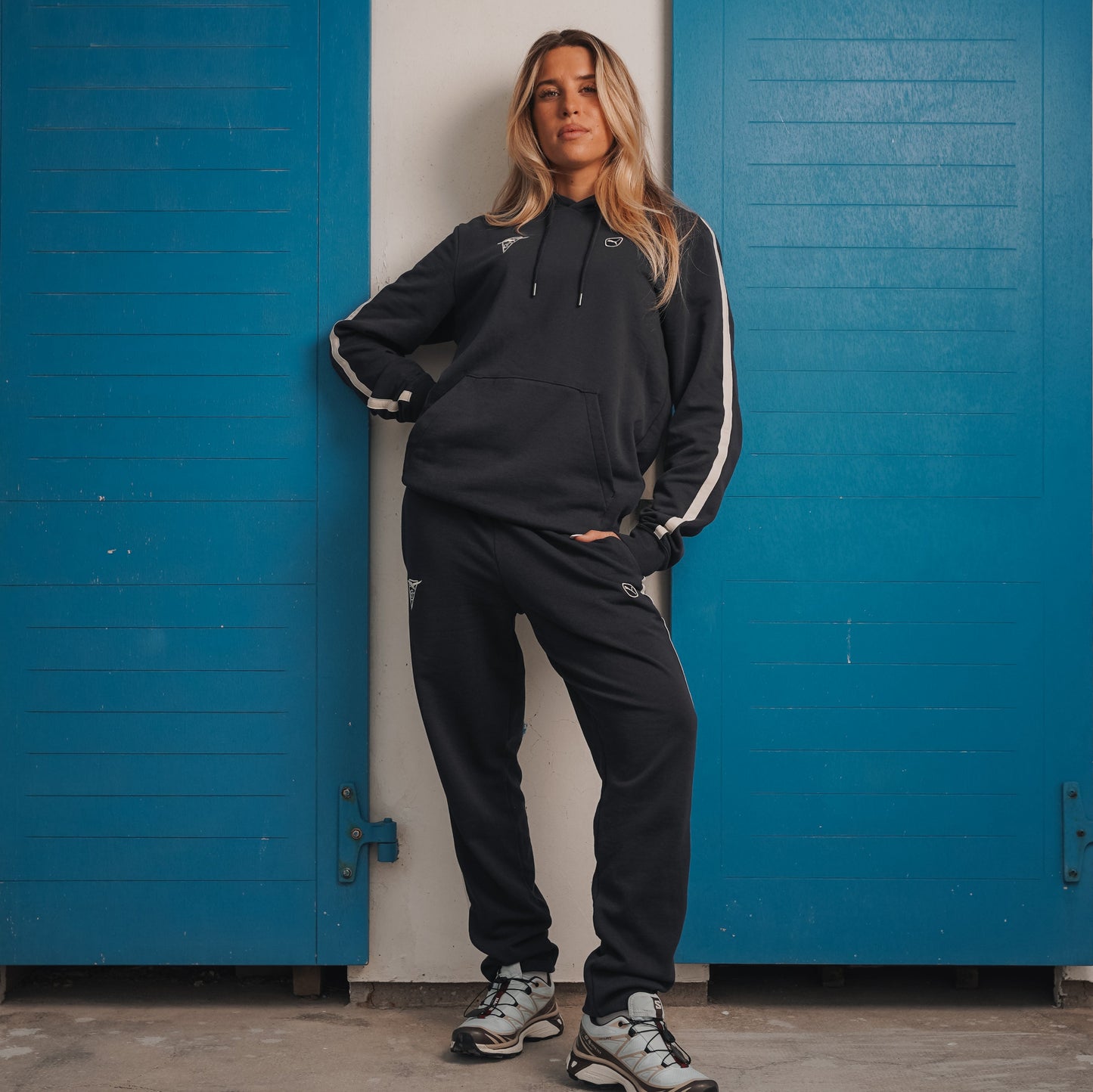 Jogging bleu marine PUMA X CNM - Unisexe