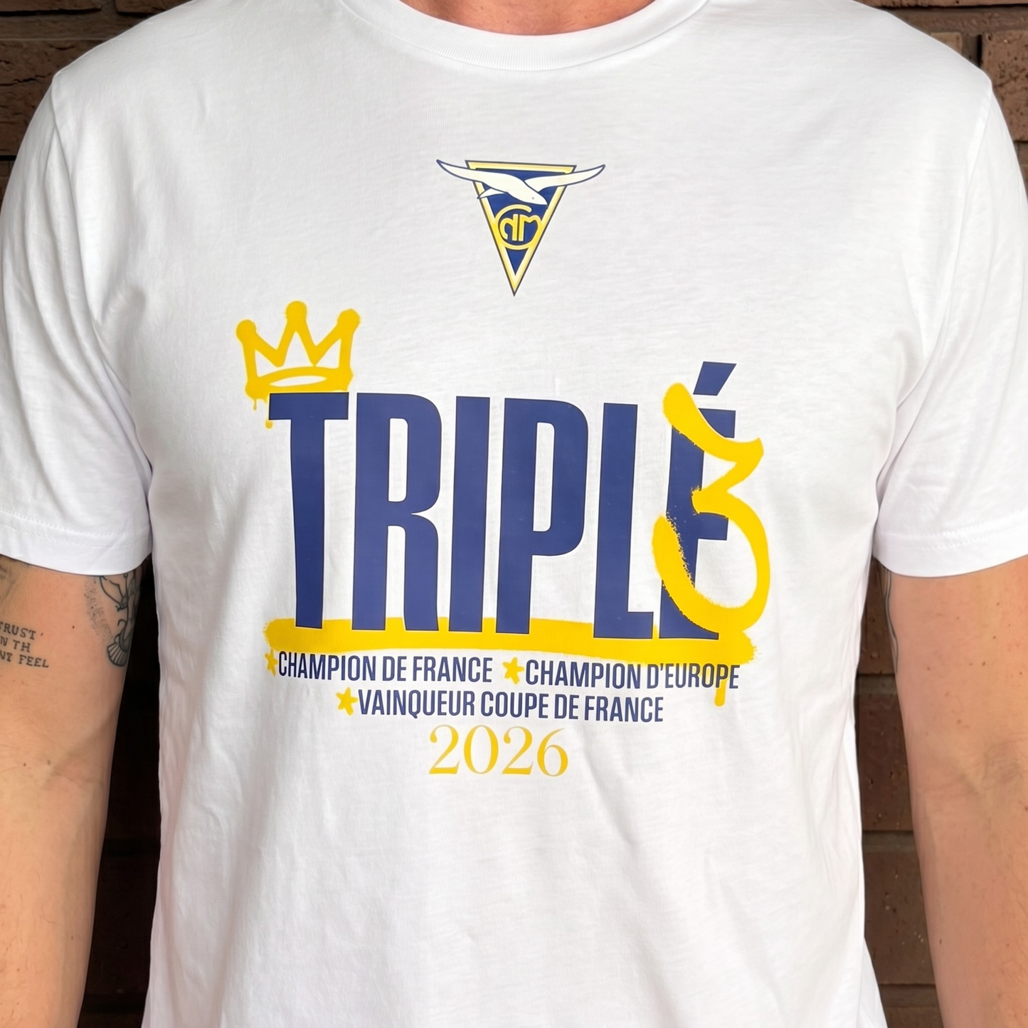 T-shirt Edition limité "Triplé" 2026 - CNM Water-Polo