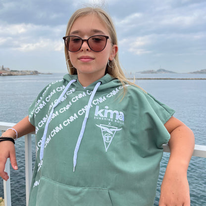 Poncho kaki junior CNM X KIMA