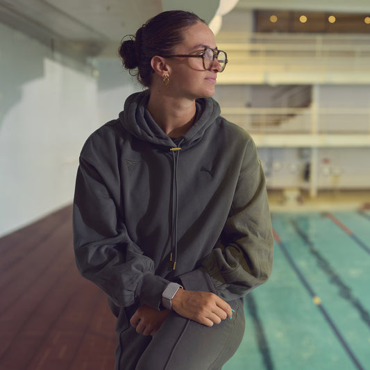 Hoodie Kaki PUMA x CNM - Femme