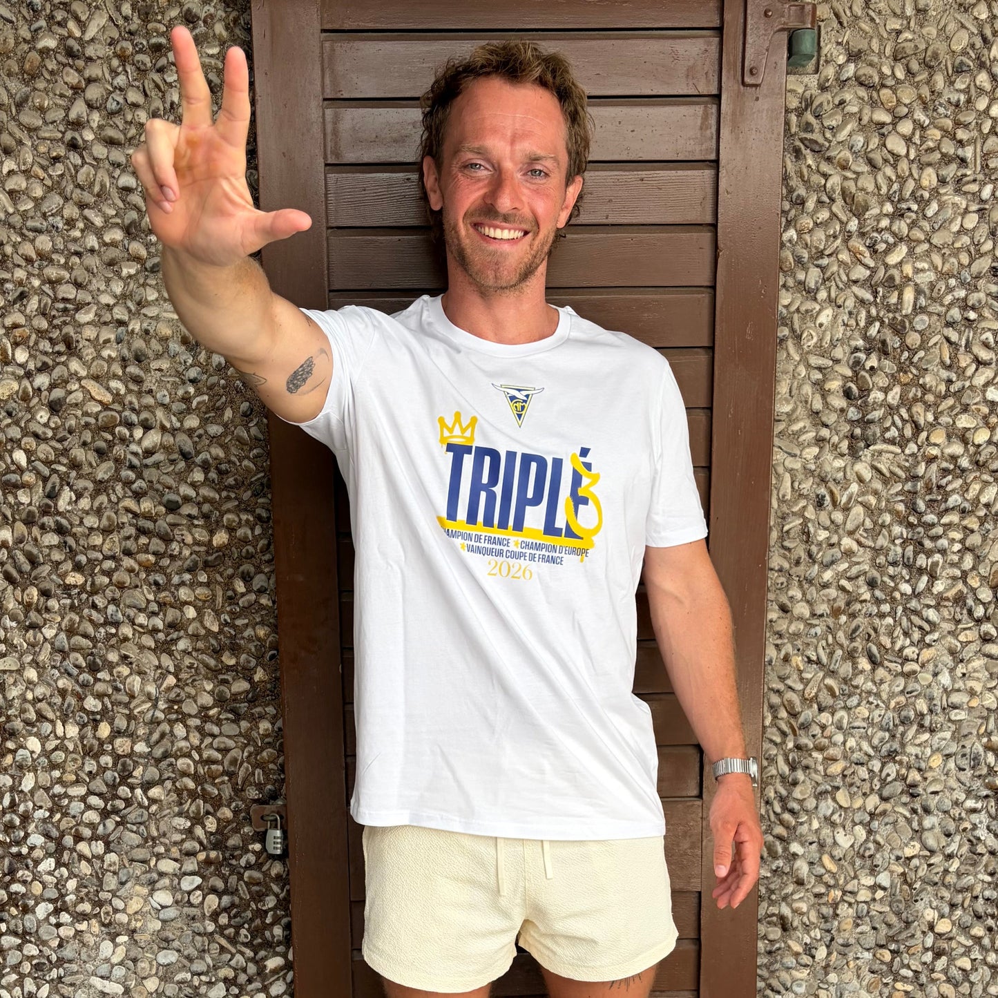 T-shirt Edition limité "Triplé" 2026 - CNM Water-Polo