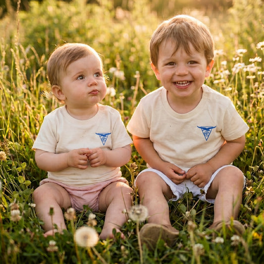 T-Shirt Bébé "Logo CNM"- Ecru
