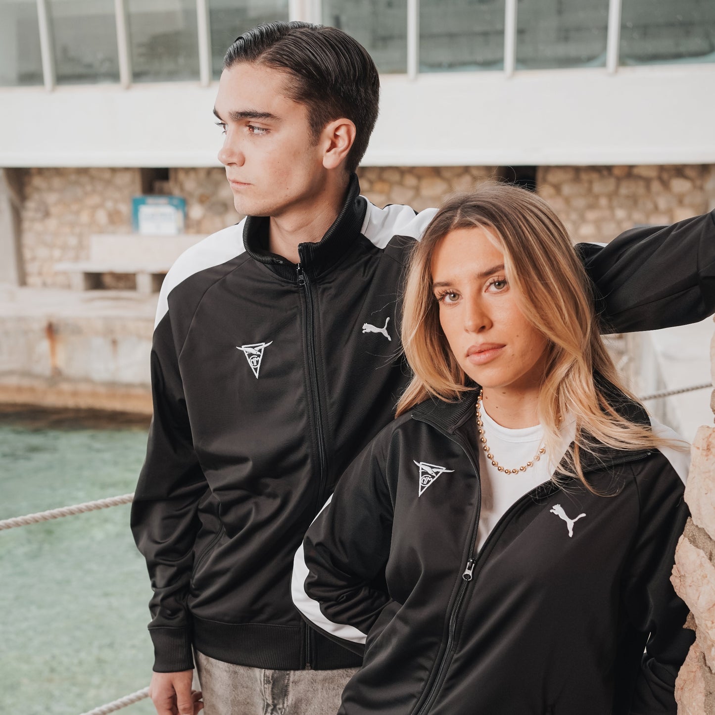 Veste  noire zippée  PUMA x CNM - Unisexe