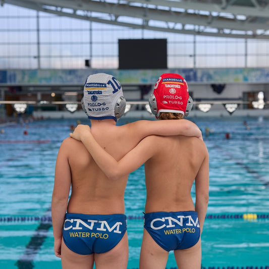 Maillot de Bain Water-Polo, TURBO X CNM, Enfant