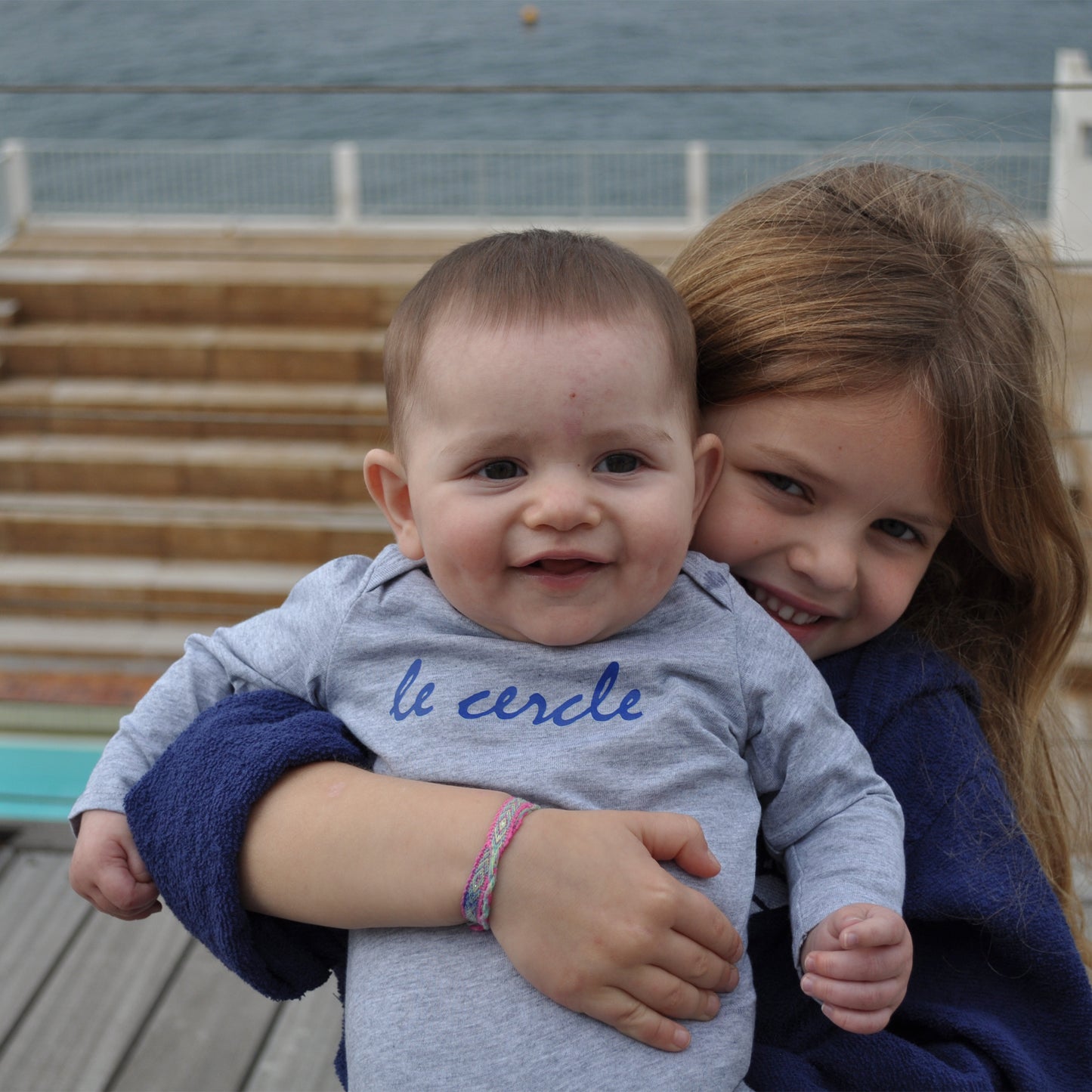 Body Bébé "Le Cercle" CNM Gris