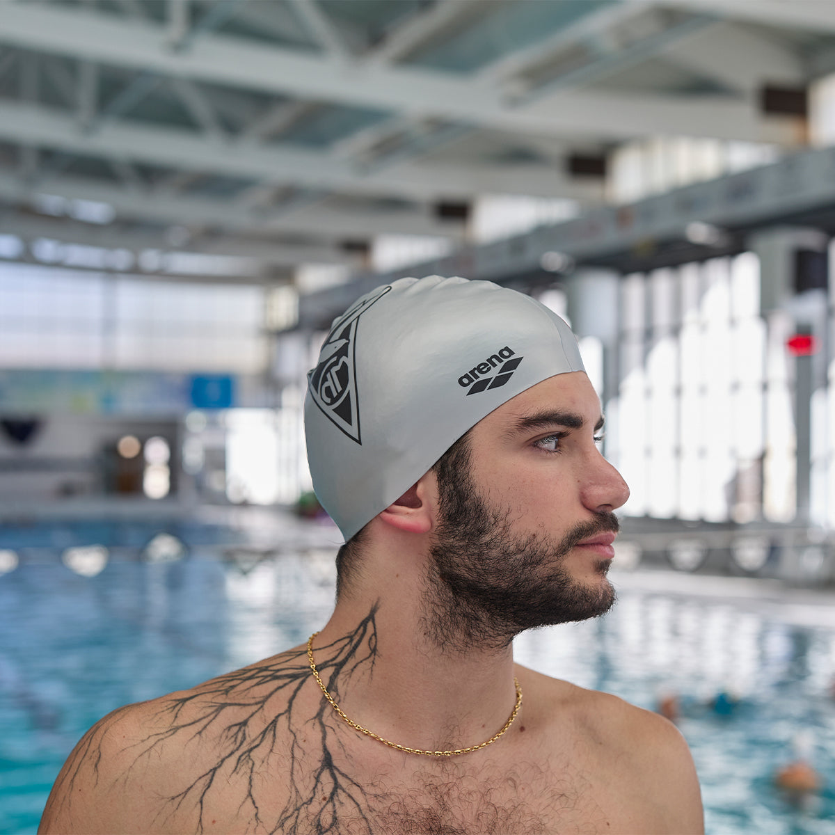 Bonnet de bain Argenté - ArenaxCNM