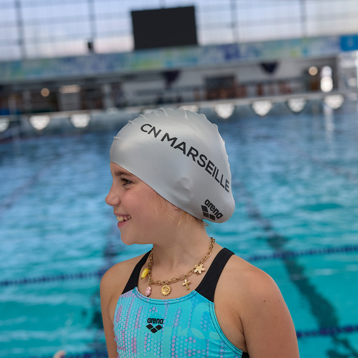 Bonnet de bain Argenté - ArenaxCNM