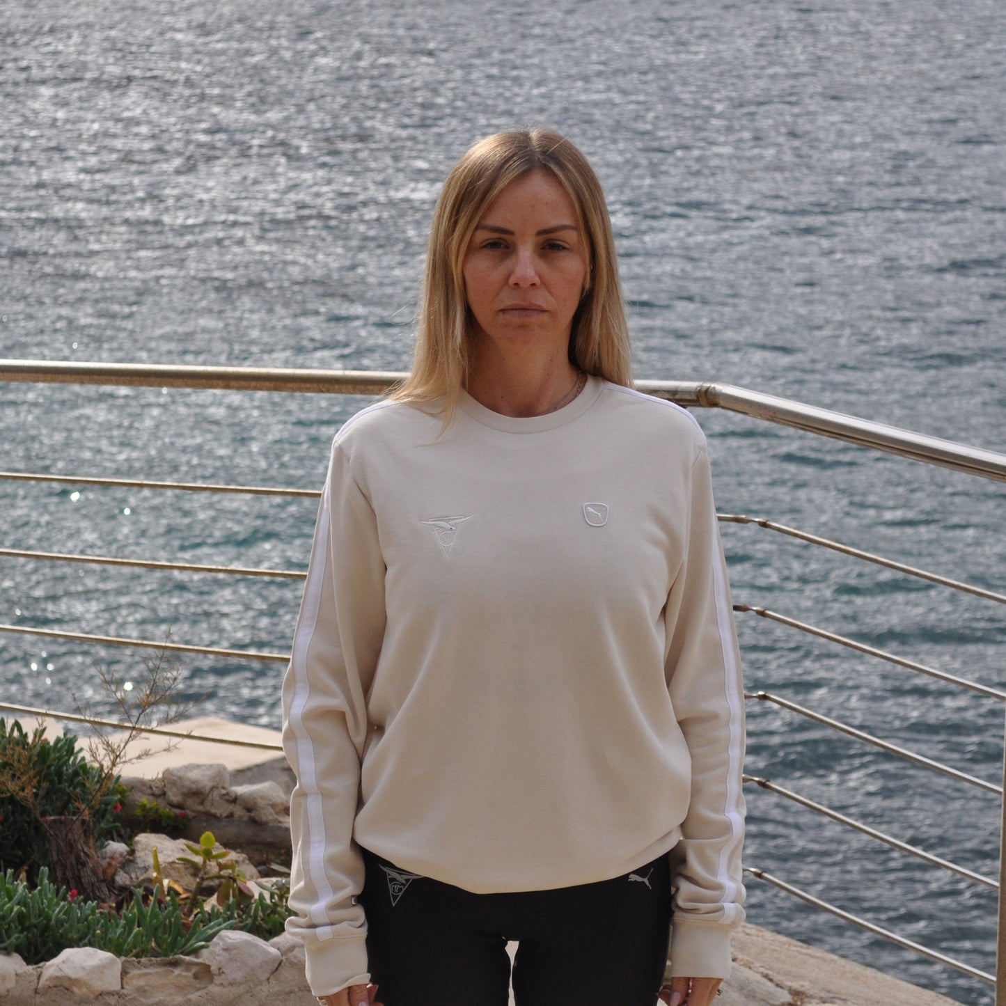 Sweat Beige Puma Unisexe