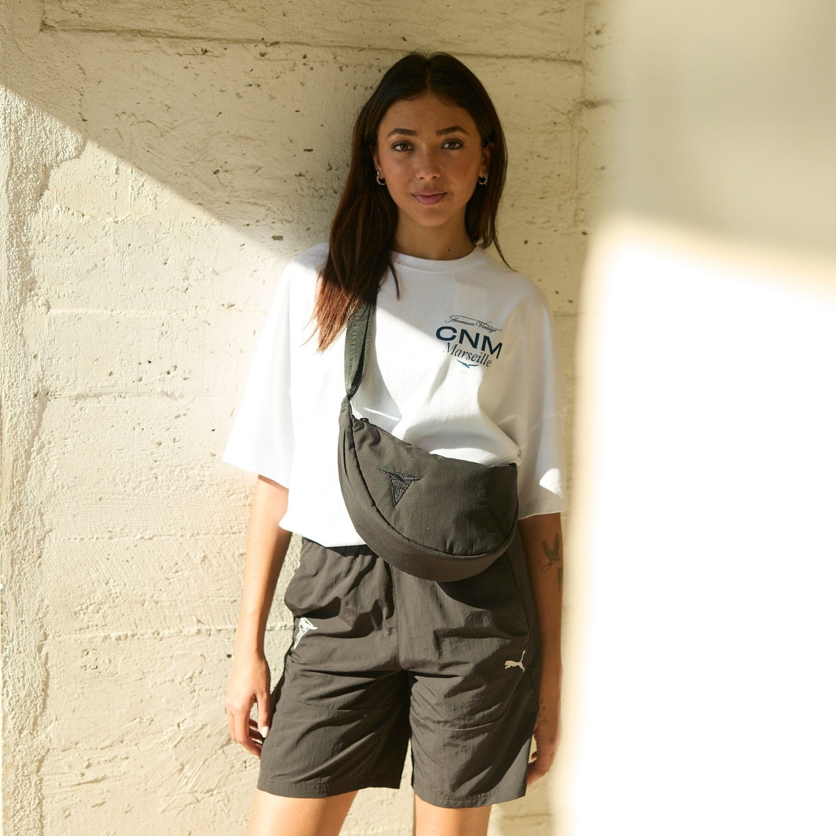 Sacoche Noir Puma x Cercle des Nageurs de Marseille – 3 L