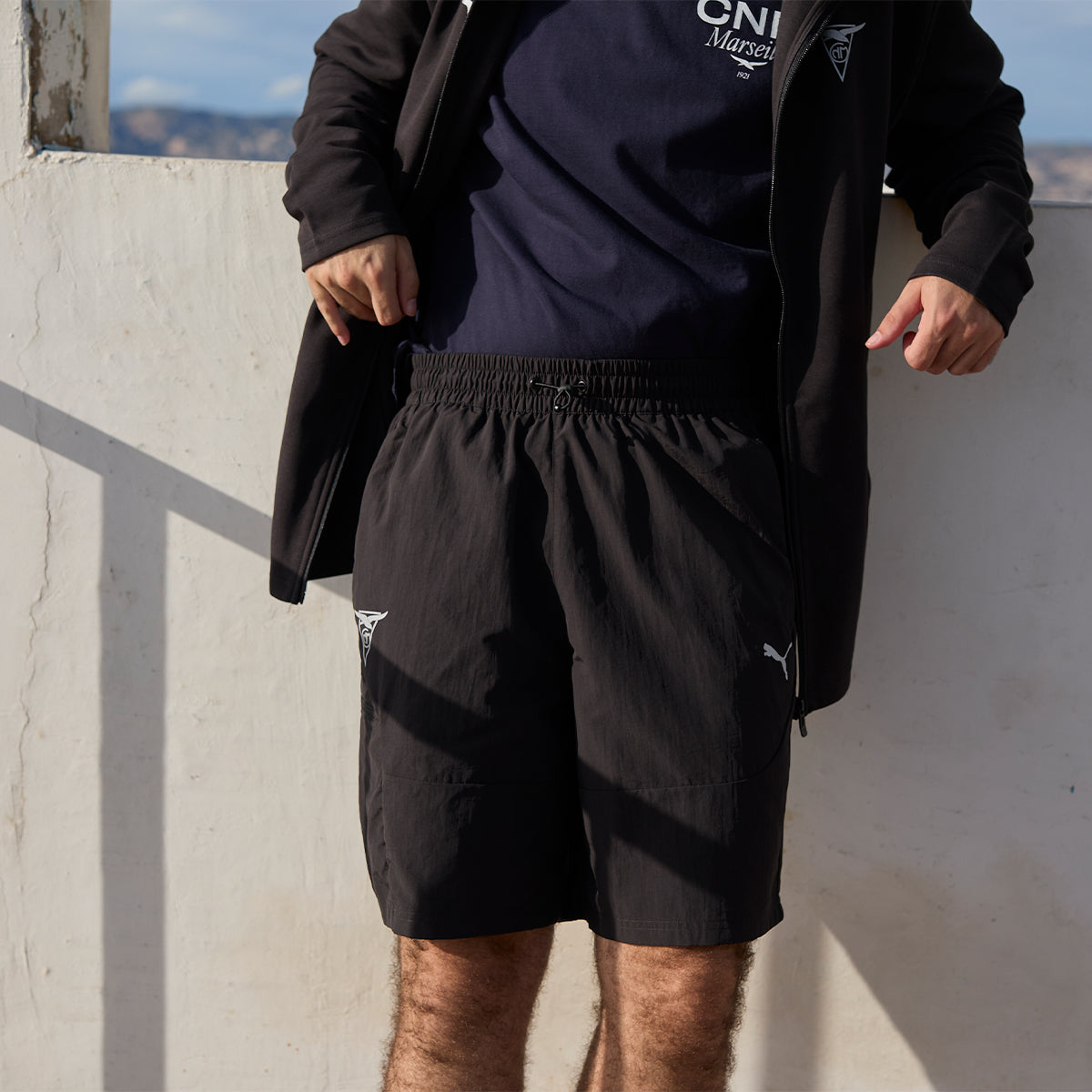 Short Puma x Cercle des Nageurs de Marseille – Noir