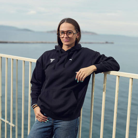 Sweat à capuche noir PUMA x CNM - Unisexe