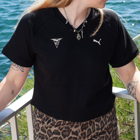 T-shirt Noir, PUMA X CNM - Femme