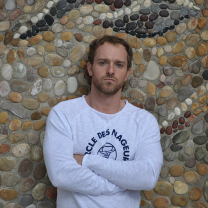 T-Shirt manches longues - American Vintage x Cercle des Nageurs de Marseille Homme