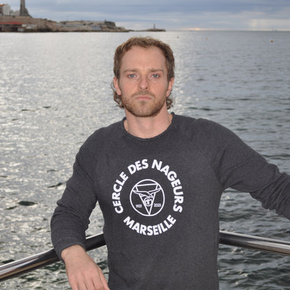 T-Shirt manches longues - American Vintage x Cercle des Nageurs de Marseille Homme