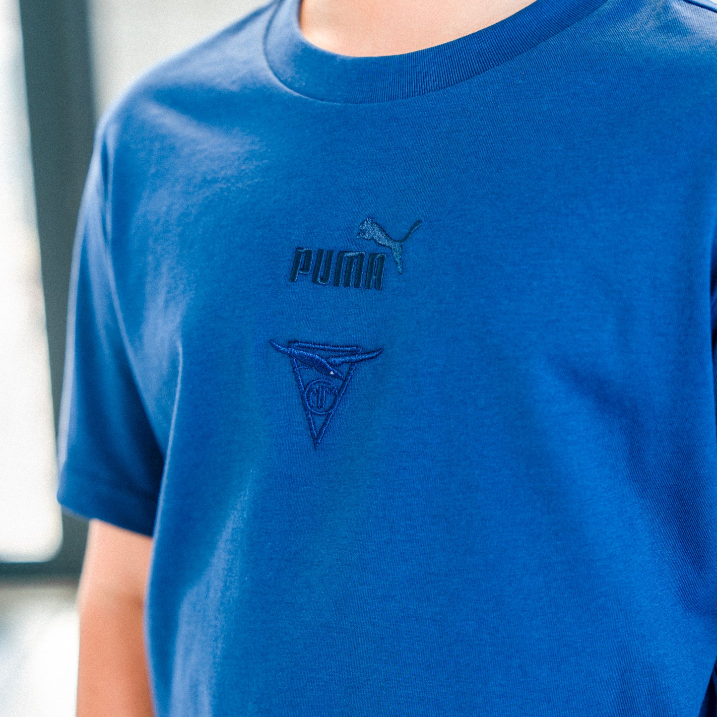 T-Shirt Enfant Bleu PUMA X CNM