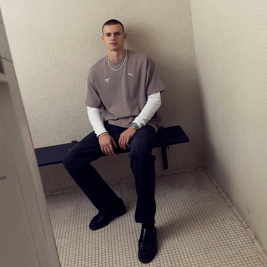 T-Shirt Taupe PUMA X CNM - Homme